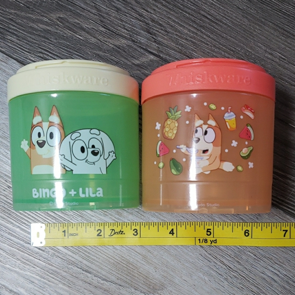 Whiskware | Bluey Stacking Snack Containers - Picture 4 of 5
